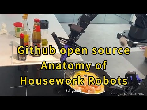 S01E01 Affordable housework github robot project, migration, on youtube