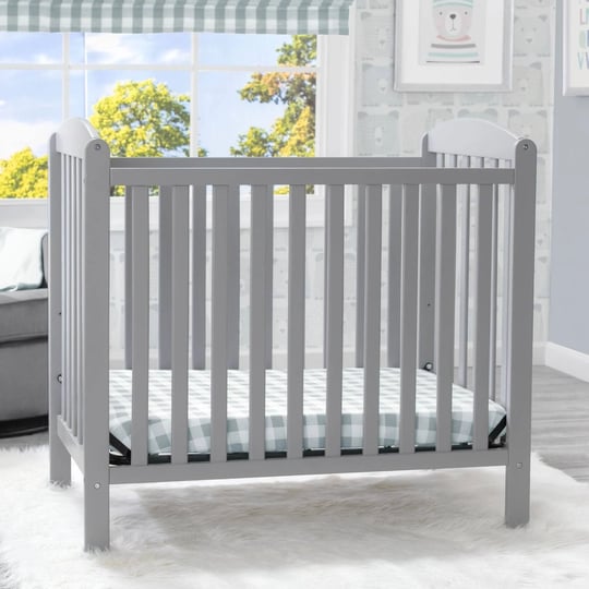 delta-children-emery-mini-convertible-baby-crib-with-mattress-grey-1