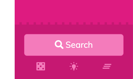 Buttons below search button