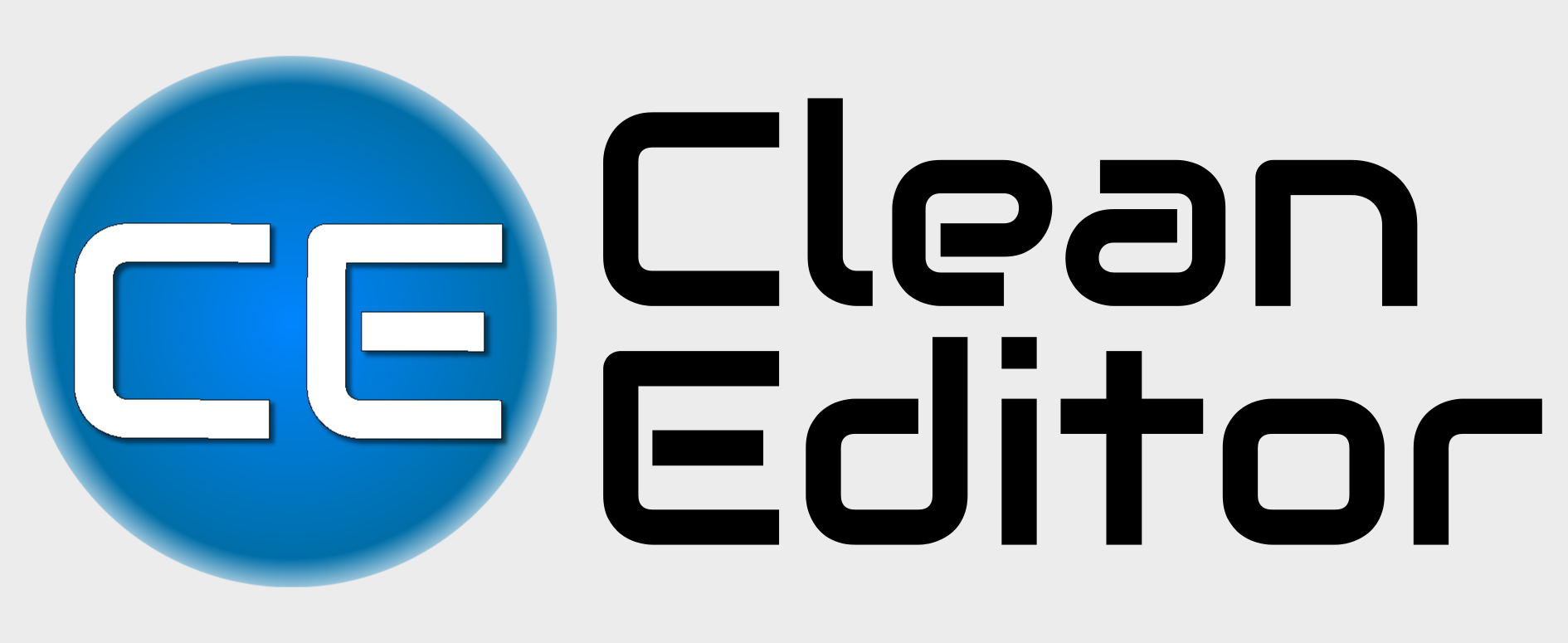 clean editor logo