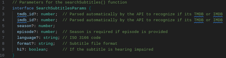 SearchSubtitlesParams