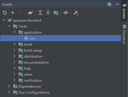 Run the "run" Gradle task.