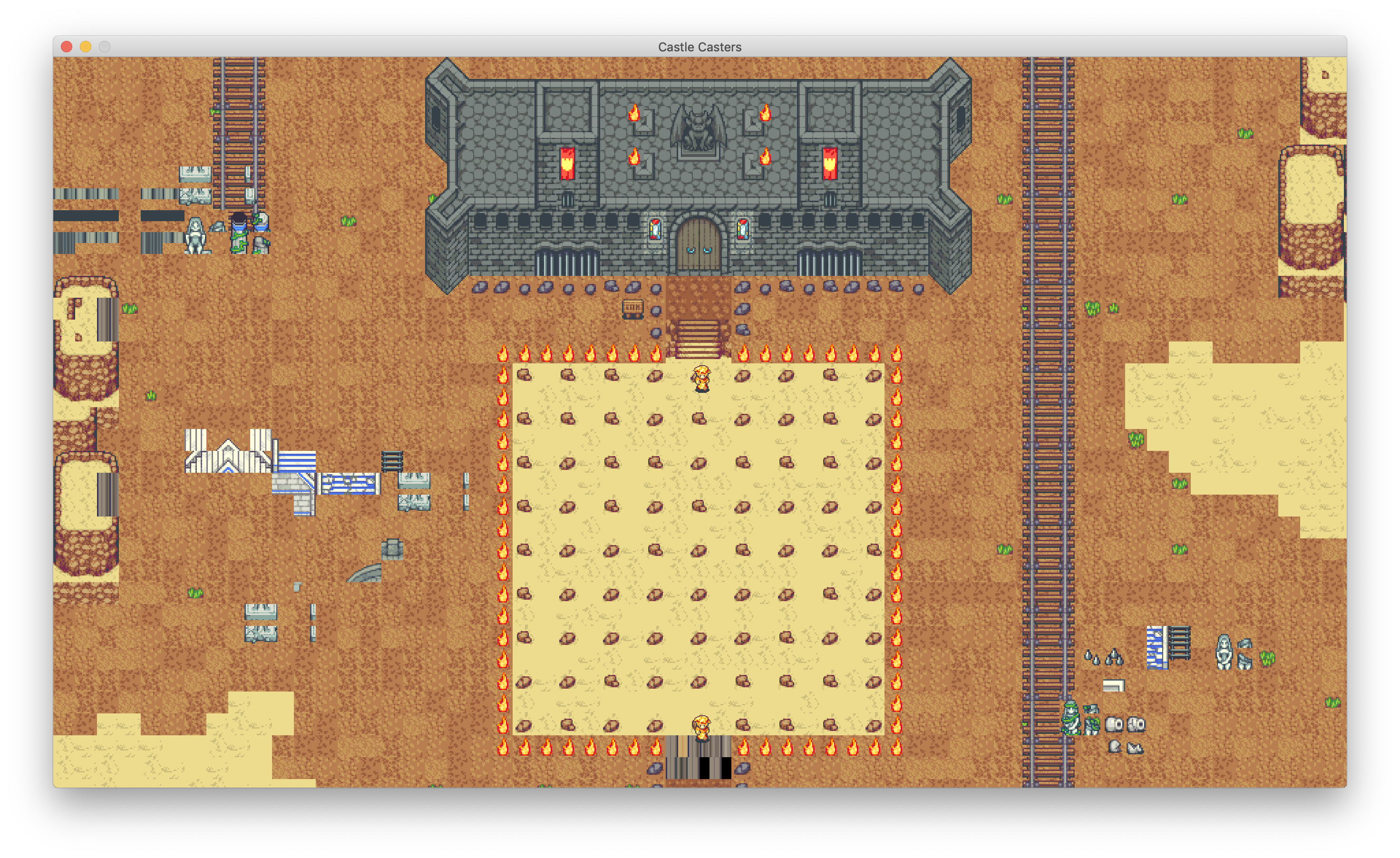 Game Screen - Desert