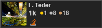 Profile for L. Teder on Stack Overflow