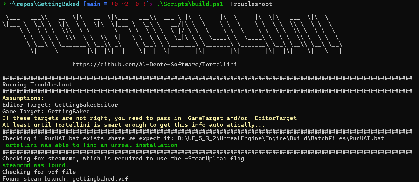 Troubleshoot output