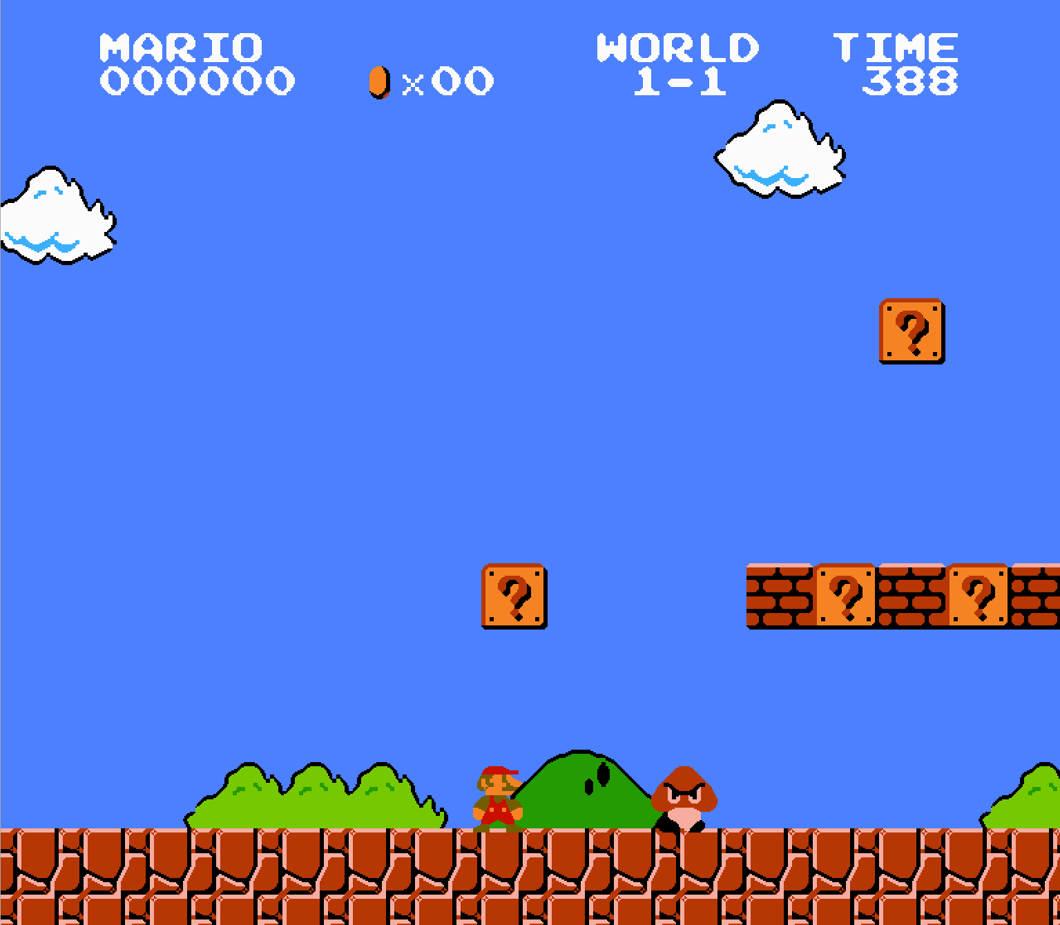 Mario game state 1