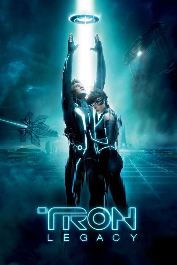 Tron: Legacy poster and Letterboxd link