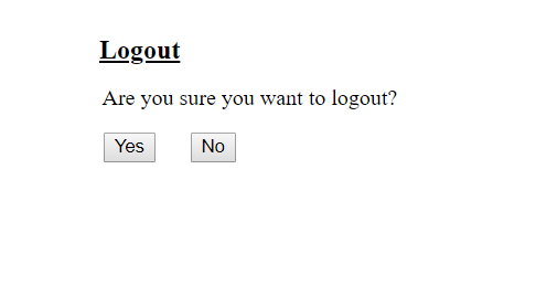 Logout