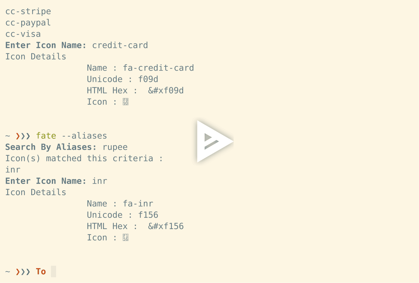 asciicast