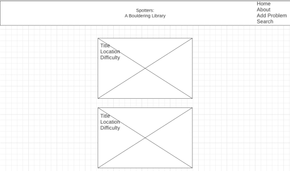 homepage wireframe