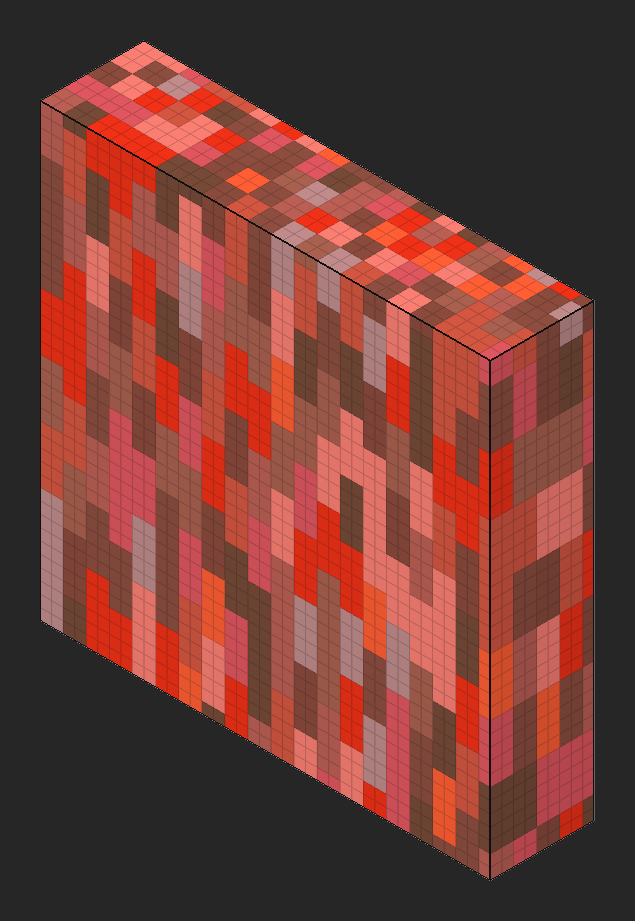 Example of the bricks_vert shader