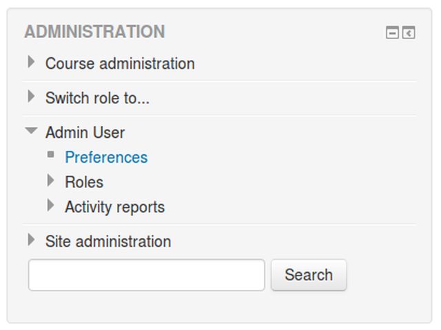 Fig. 7: My profile settings node with extended capability.