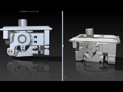 P6 | Joystick gimbal single CAM revision prep for printing.