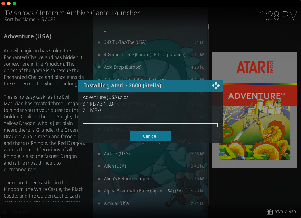 Addon Install