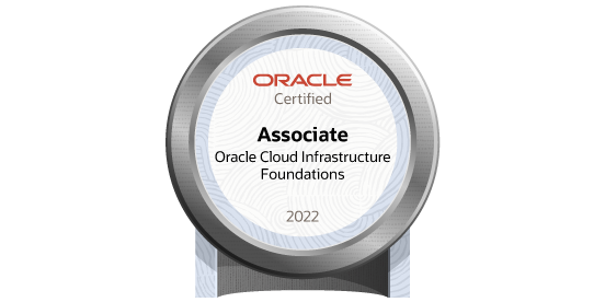 Oracle Cloud Infrastructure 2022 Certified Foundations Associate