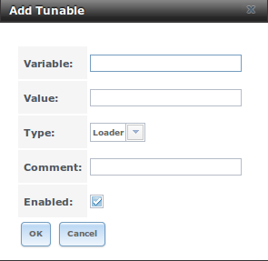 AddTunable