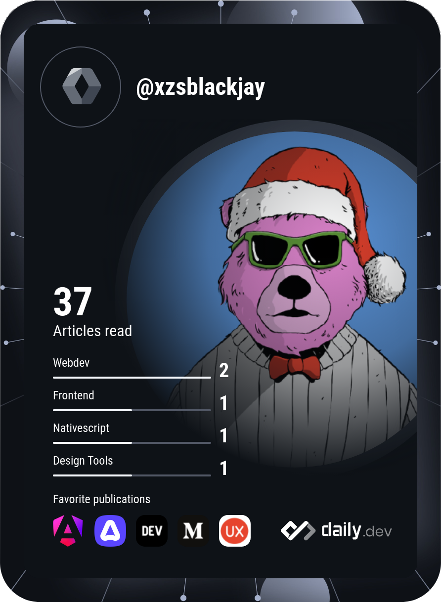 BlackJay's Dev Card