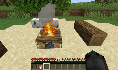 grilling food