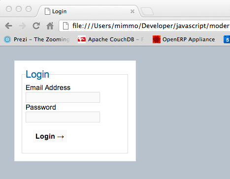 Login Form