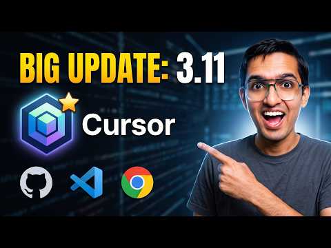 Cursor 3.11 Update Just Dropped: Parallel AI Coding is Here!