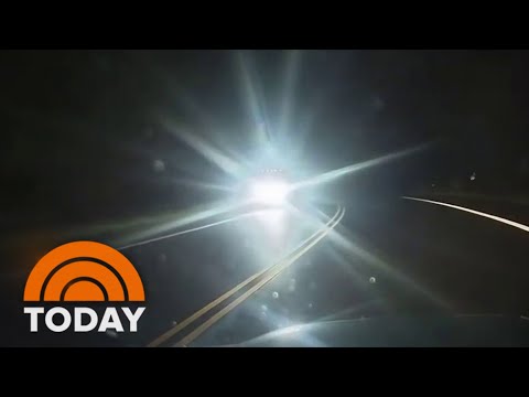 CBS News segment on nighttime headlight glare