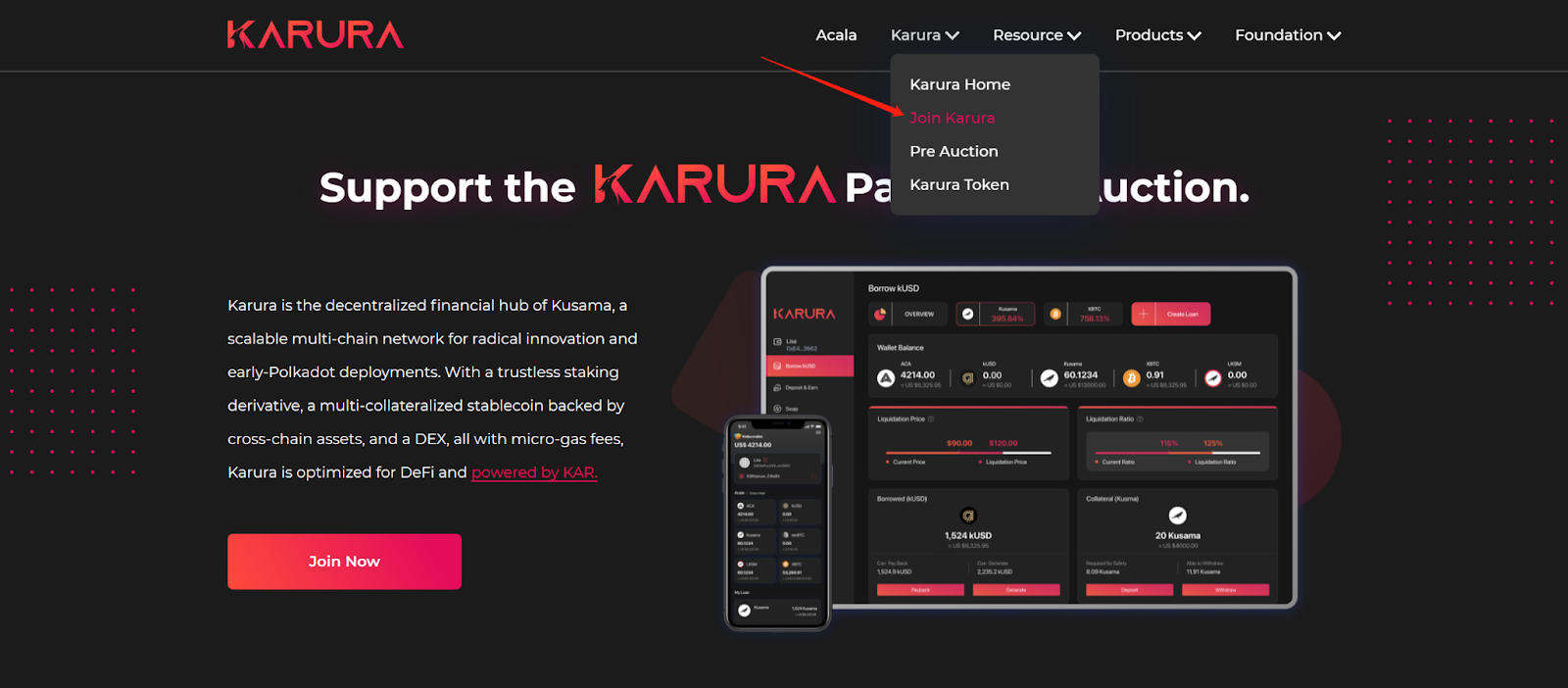 Join Karura