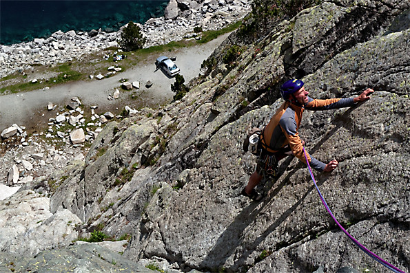 Escalader sans corde? Non merci!!