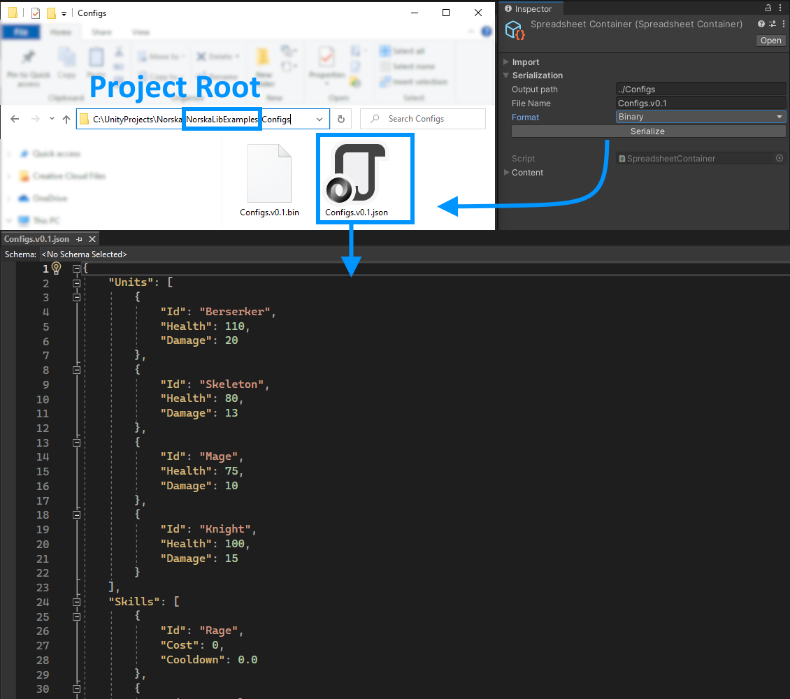 GitHub - NorskaGames/NorskaLib.Spreadsheets: Unity Editor tool, which ...