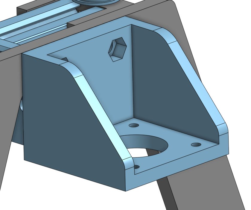 stiffer motor brackets