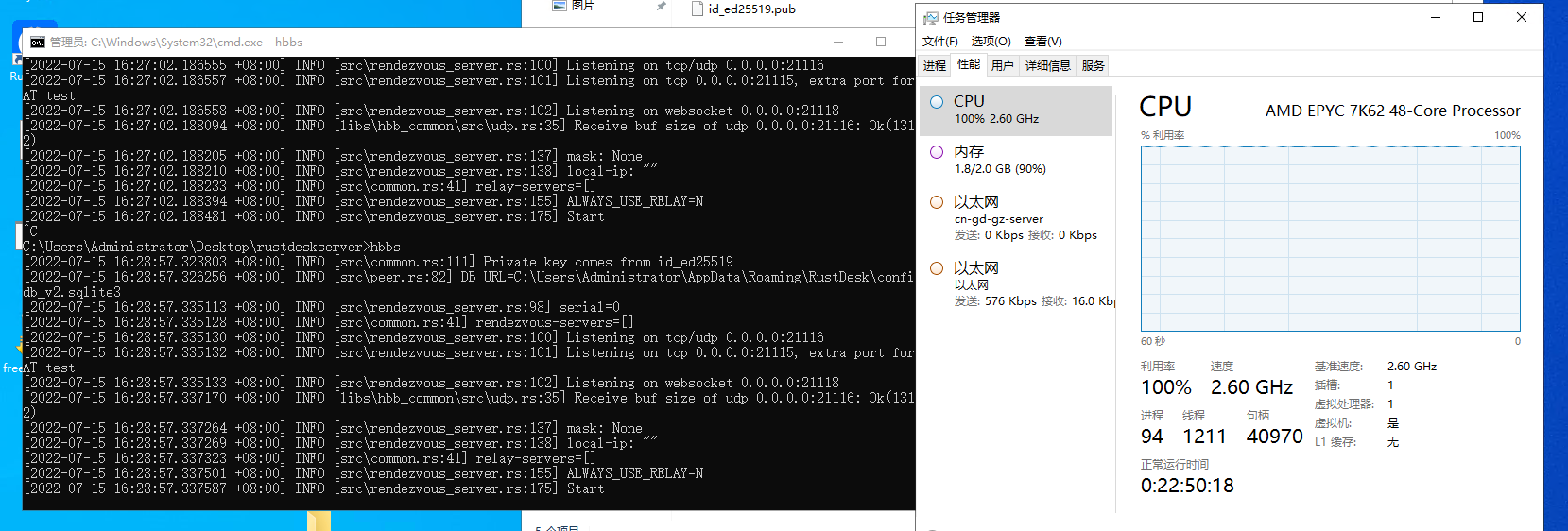 1.1.6, high cpu usage · Issue #63 · rustdesk/rustdesk-server · GitHub