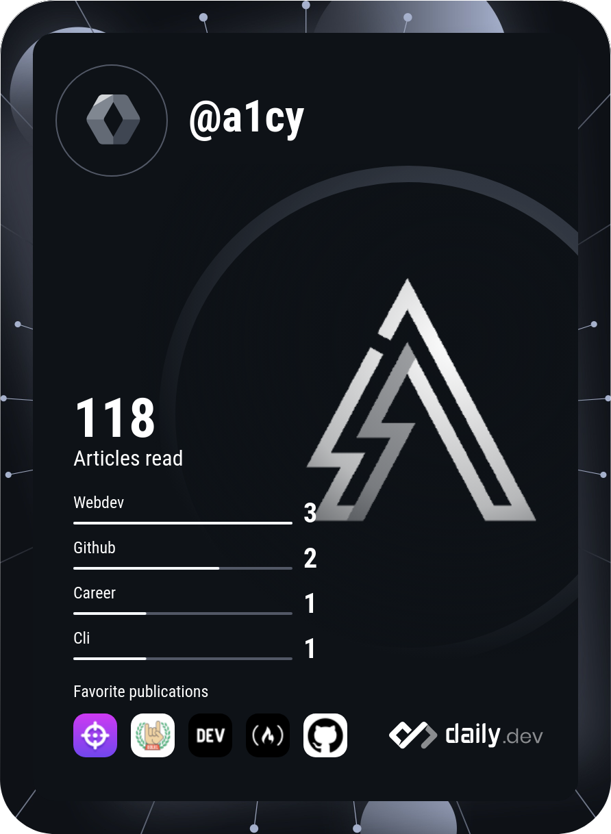 A1's Dev Card