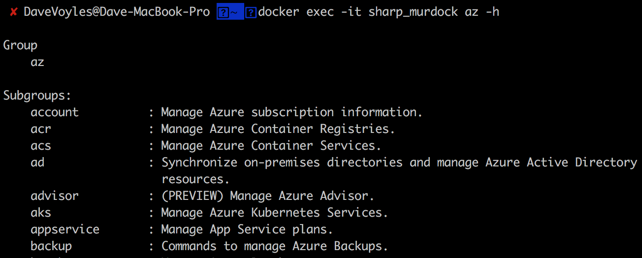 Docker Readme One