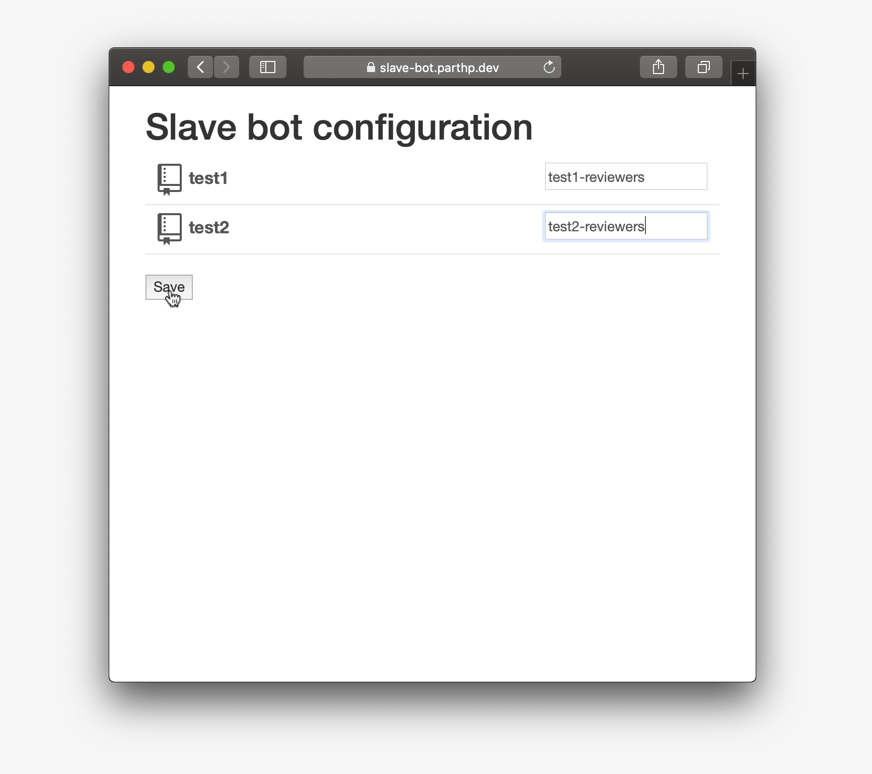 GitHub Apps - slave-bot · GitHub