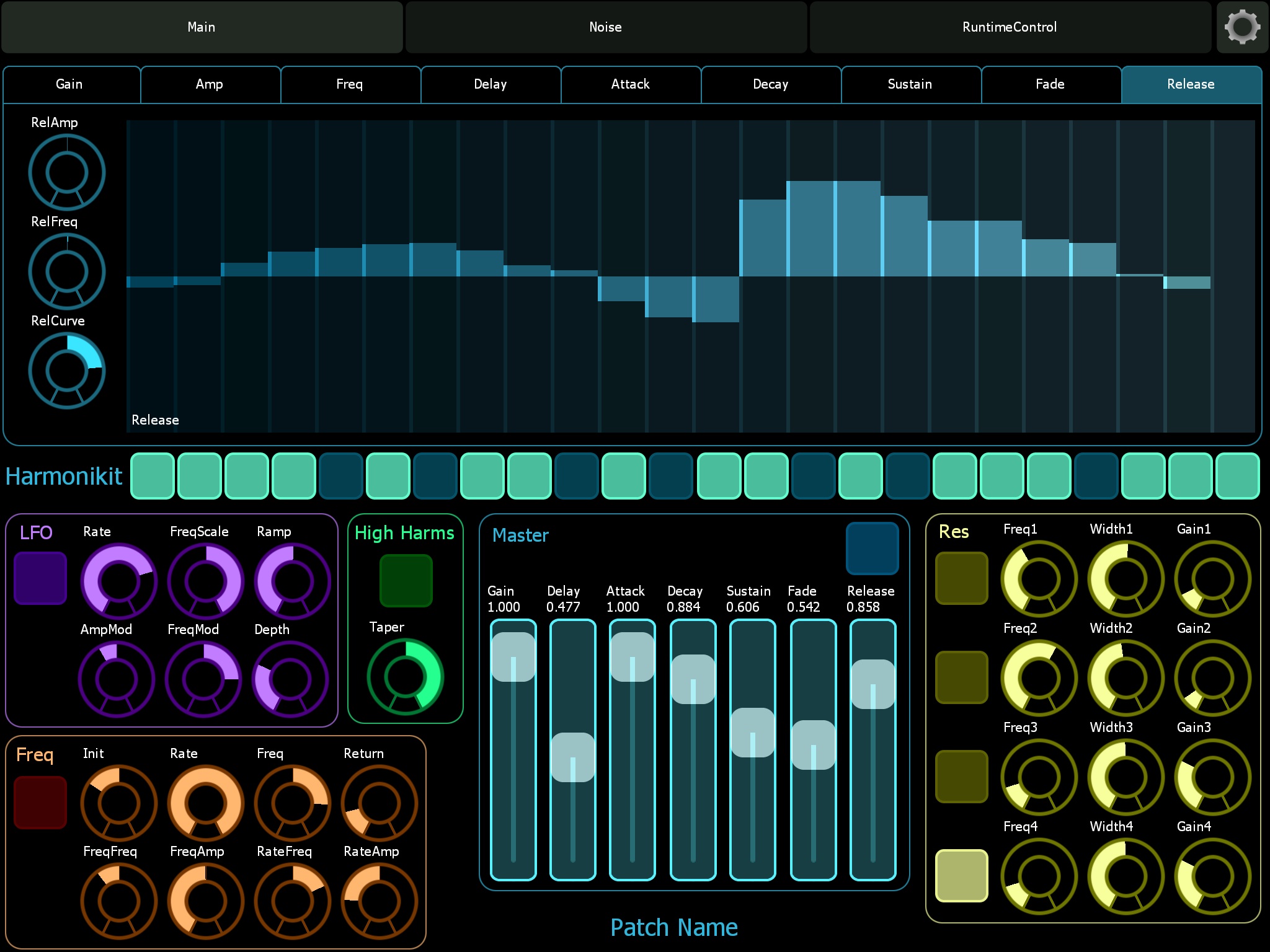 Harmonikit Lemur UI