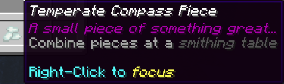 Compass Piece