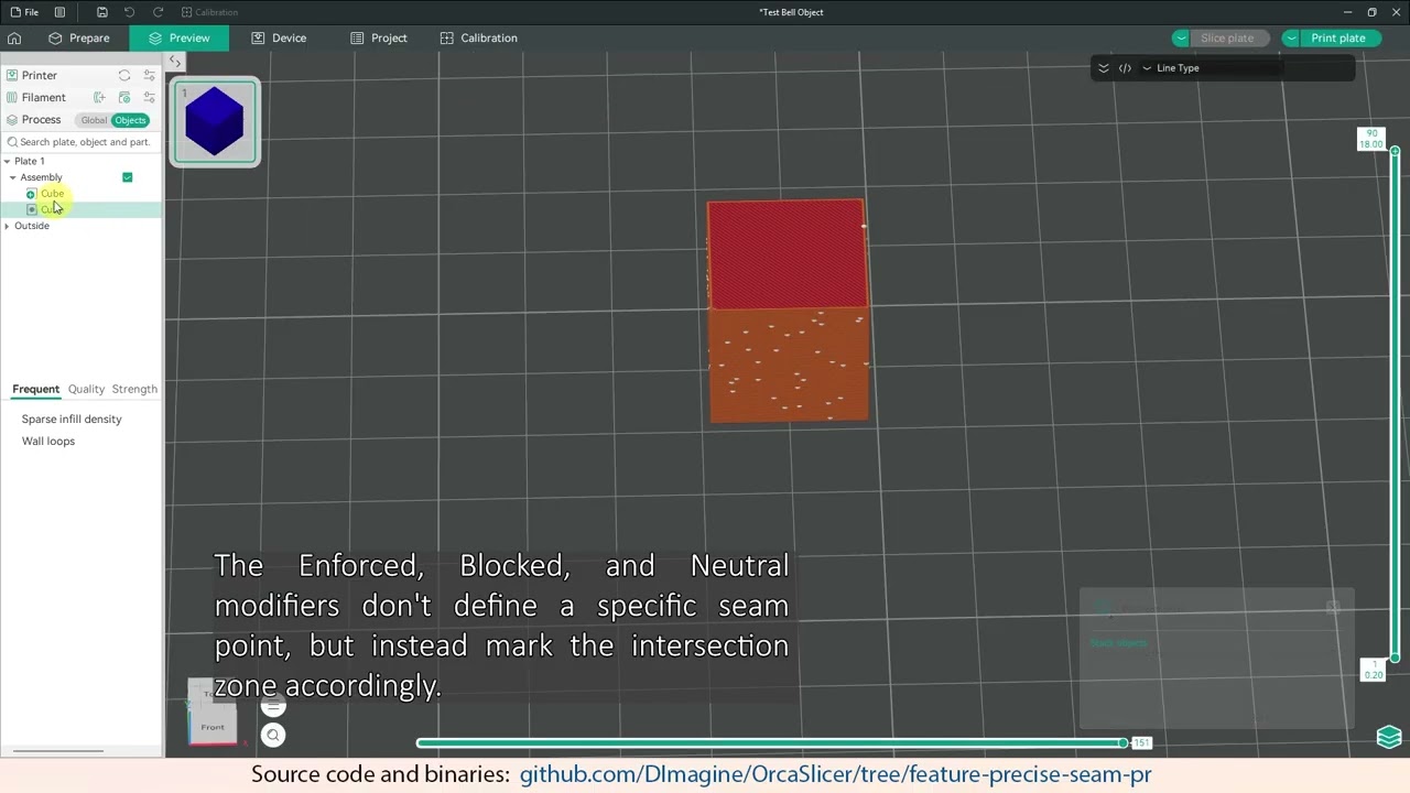 Precise Seam Demo