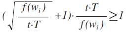 P(wi)>=1