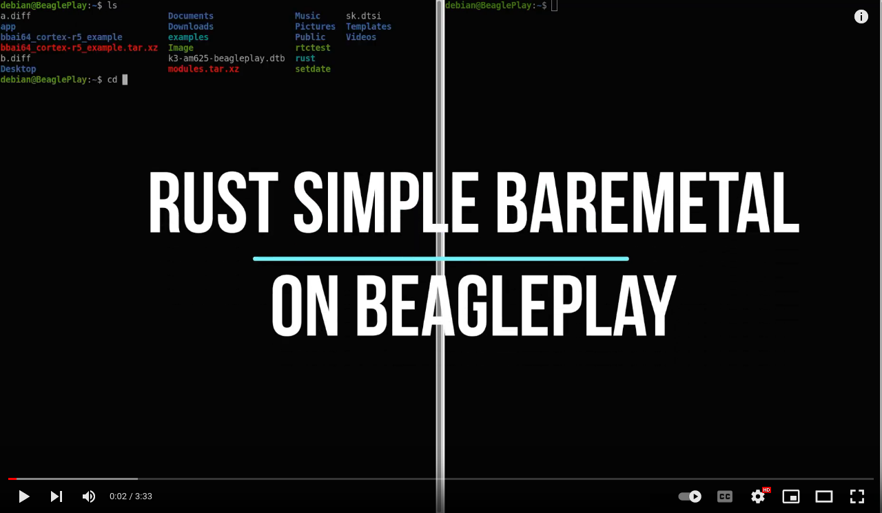 Watch the debug in action