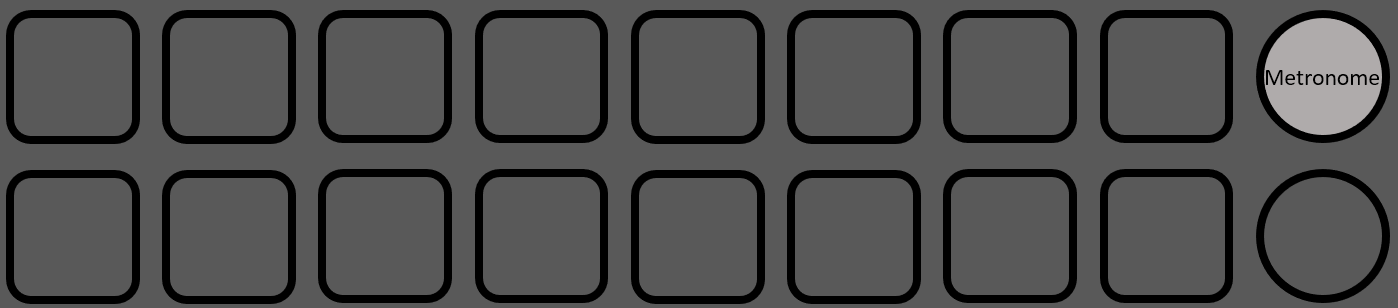 Diagram for when the metronome is active