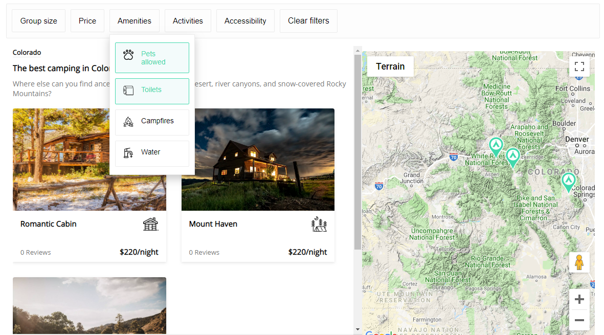 GitHub - uwgnol1612/WeCamp: WeCamp allows users to search, browse, make ...