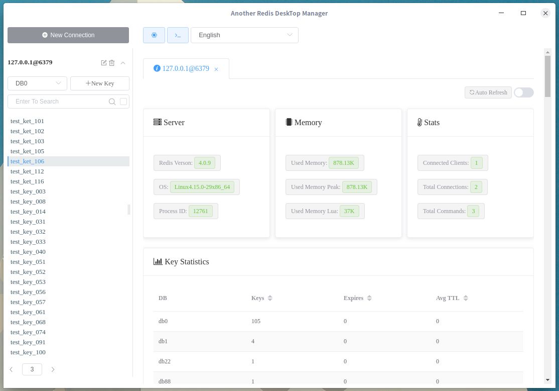 redis status