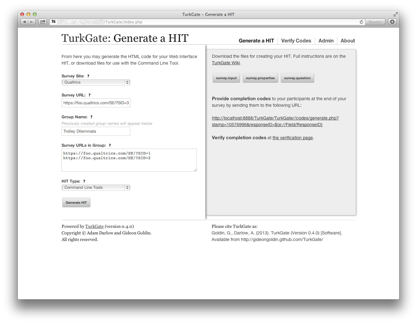 Generate