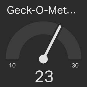 Geck-o-Meter