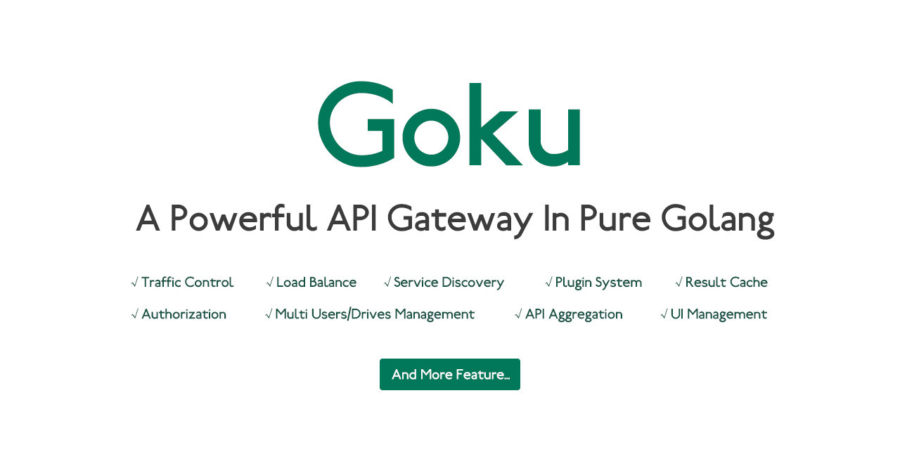 Goku API Gateway 悟空网关