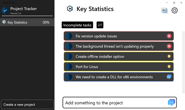 Project Tracker