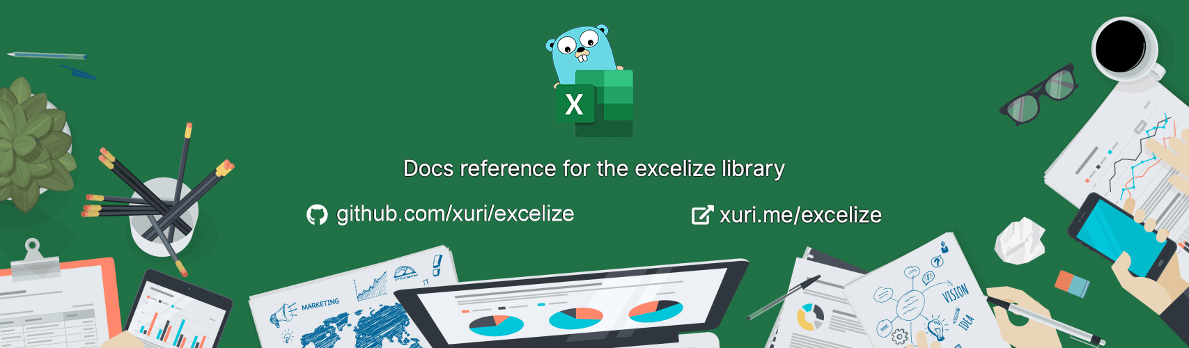Docs reference of the excelize of Python library