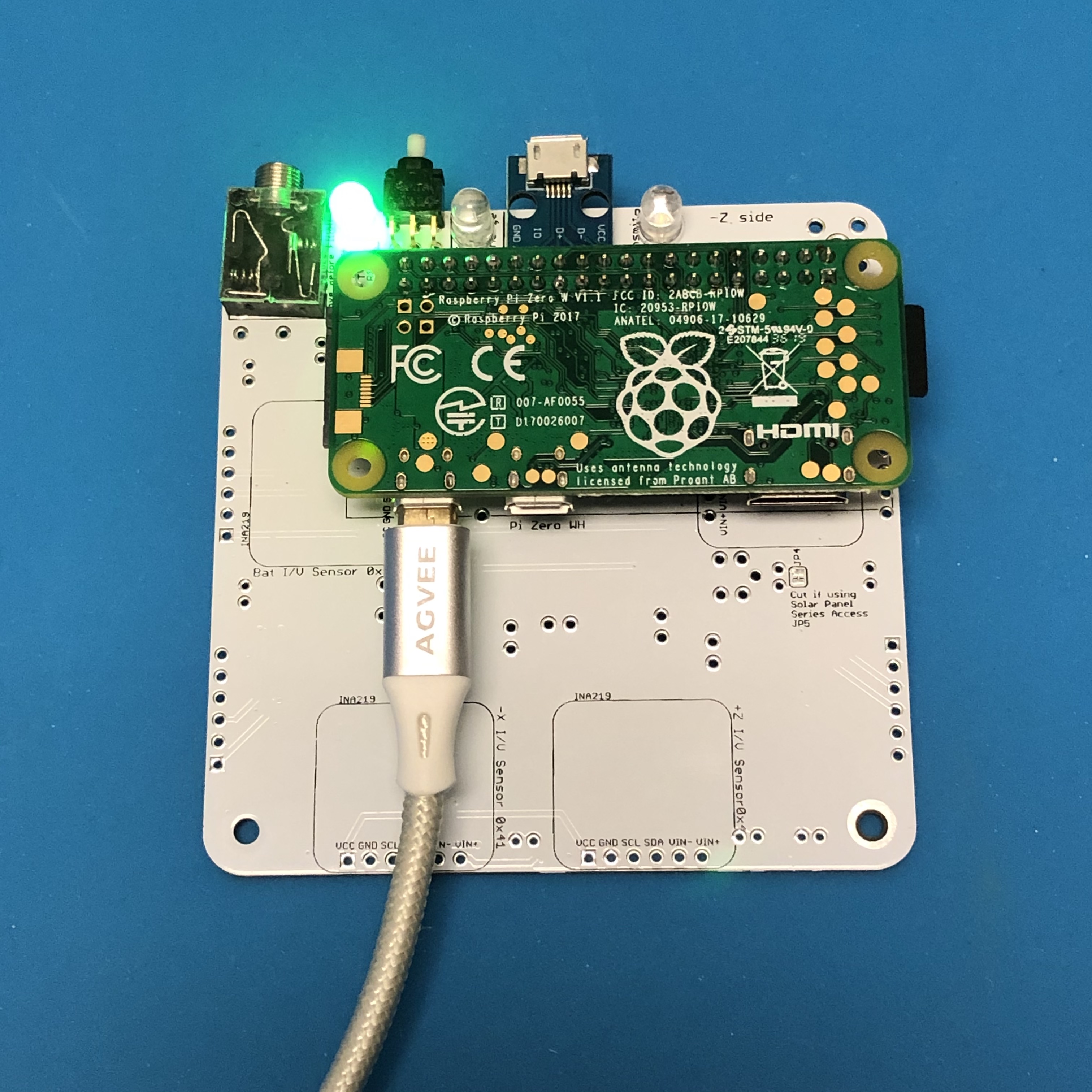Green LED test