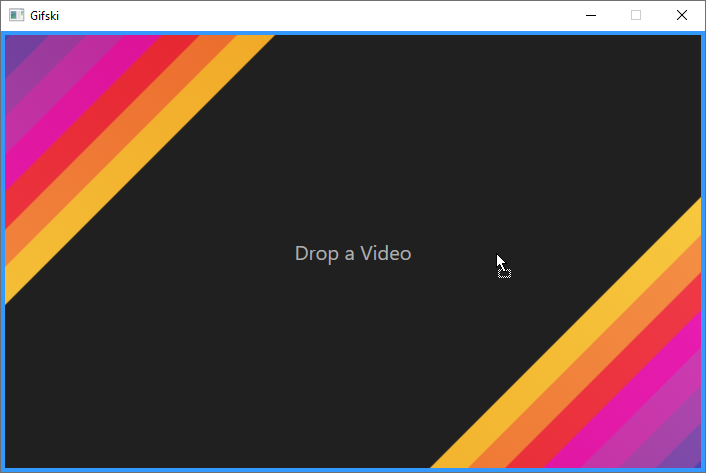 Screenshot of the drag'n'drop functionality.