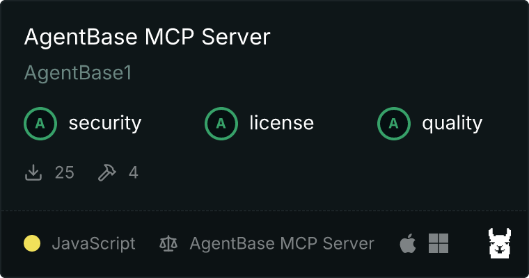 AgentBase Server MCP server