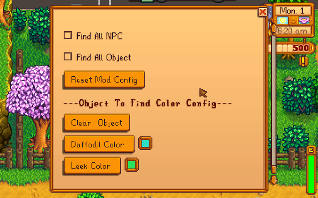 Configure Mod Image